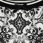 Baby Boys Black & White Majolica Shorts, 1, hi-res