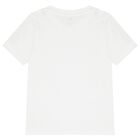 Boys White Logo T-Shirt, 2, hi-res