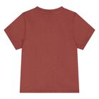 Younger Boys Mini Me Red Logo T-Shirt, 12, hi-res