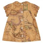 طقم هدايا خريطة جغرافية باللونين الأبيض والبيج للفتيات , 2, hi-res