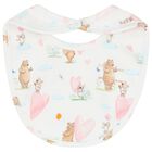 Baby Girls White Hearts Babygrow Set, 1, hi-res