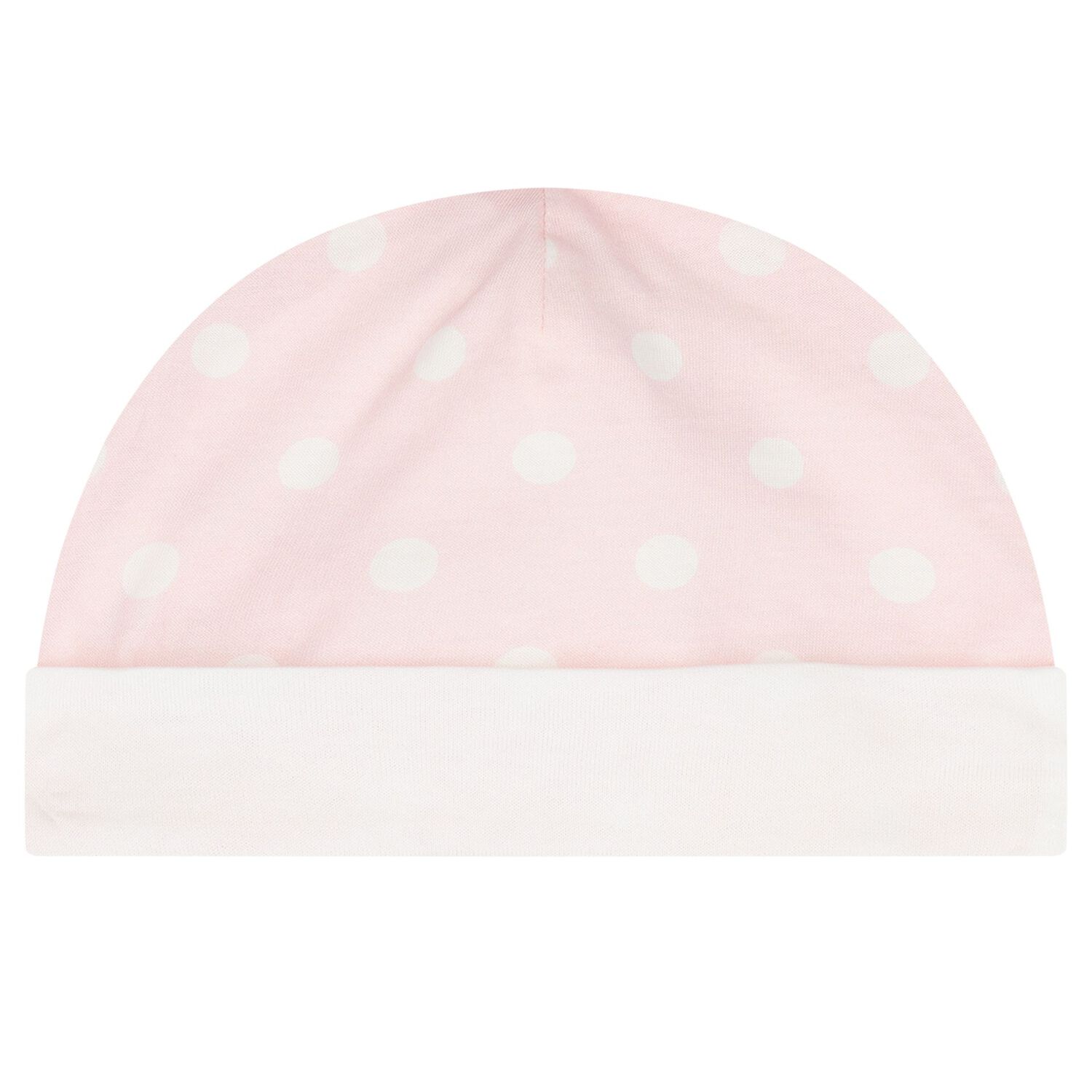 طقم هدايا ملابس أطفال بنقاط باللون  وردية وبيضاء للبنات, 1, hi-res