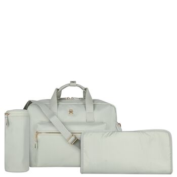 Green Logo Baby Changing Bag