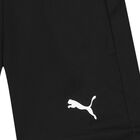 Boys Black Logo Shorts, 1, hi-res