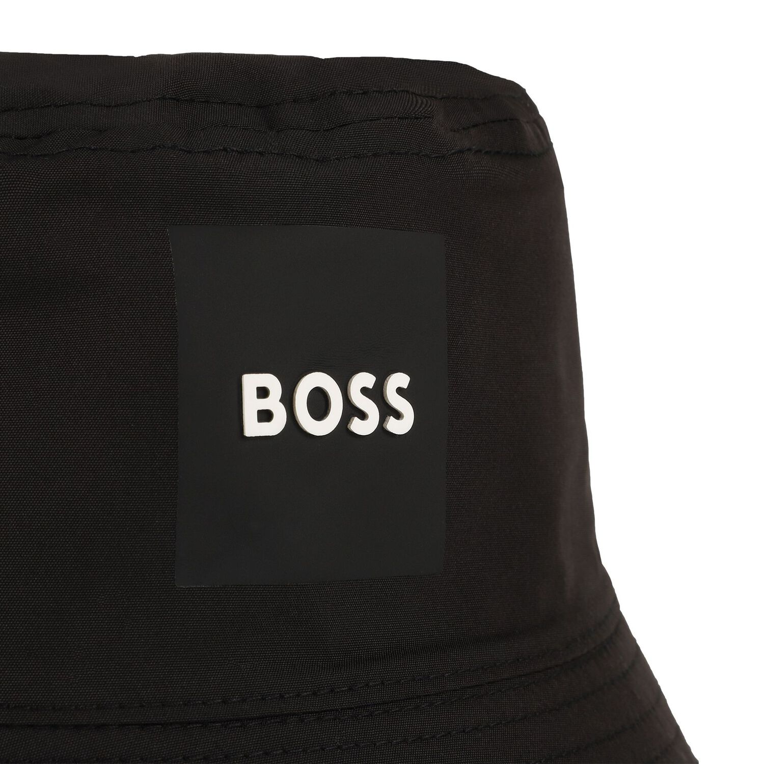 Boys Black Logo Reversible Hat, 1, hi-res