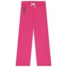 Girls Pink Logo Joggers, 1, hi-res