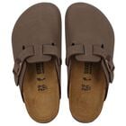 Beige Logo Leather Clog , 1, hi-res