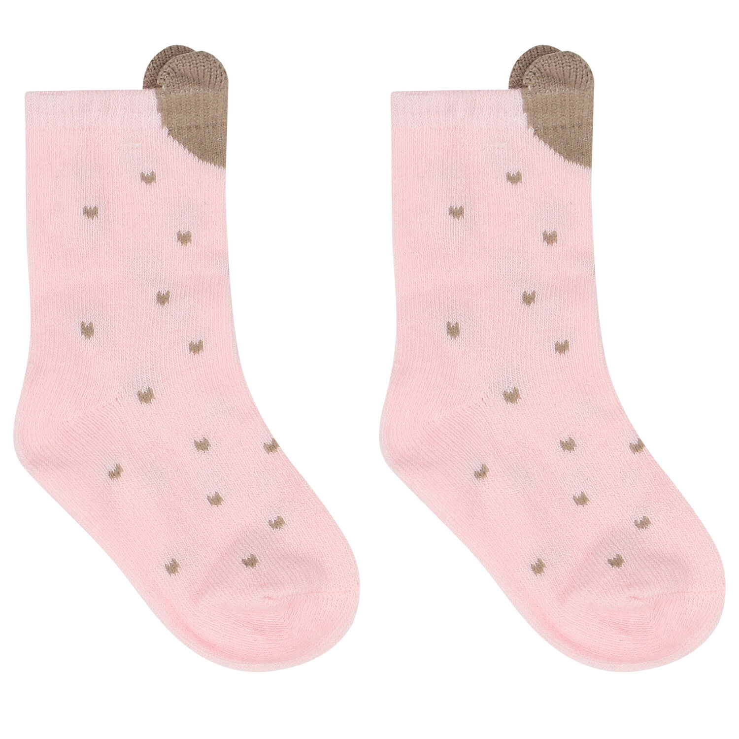 Baby Girls Pink Socks ( 4-Pack ), 1, hi-res