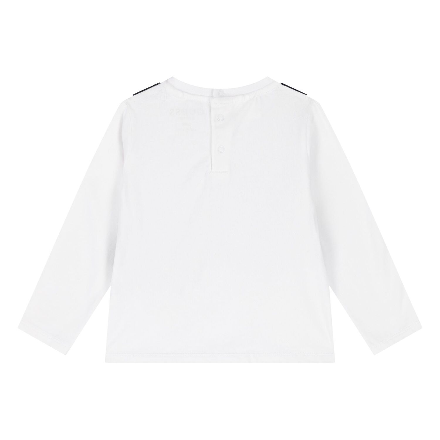 Baby Boys White & Navy Blue Trousers Set, 1, hi-res