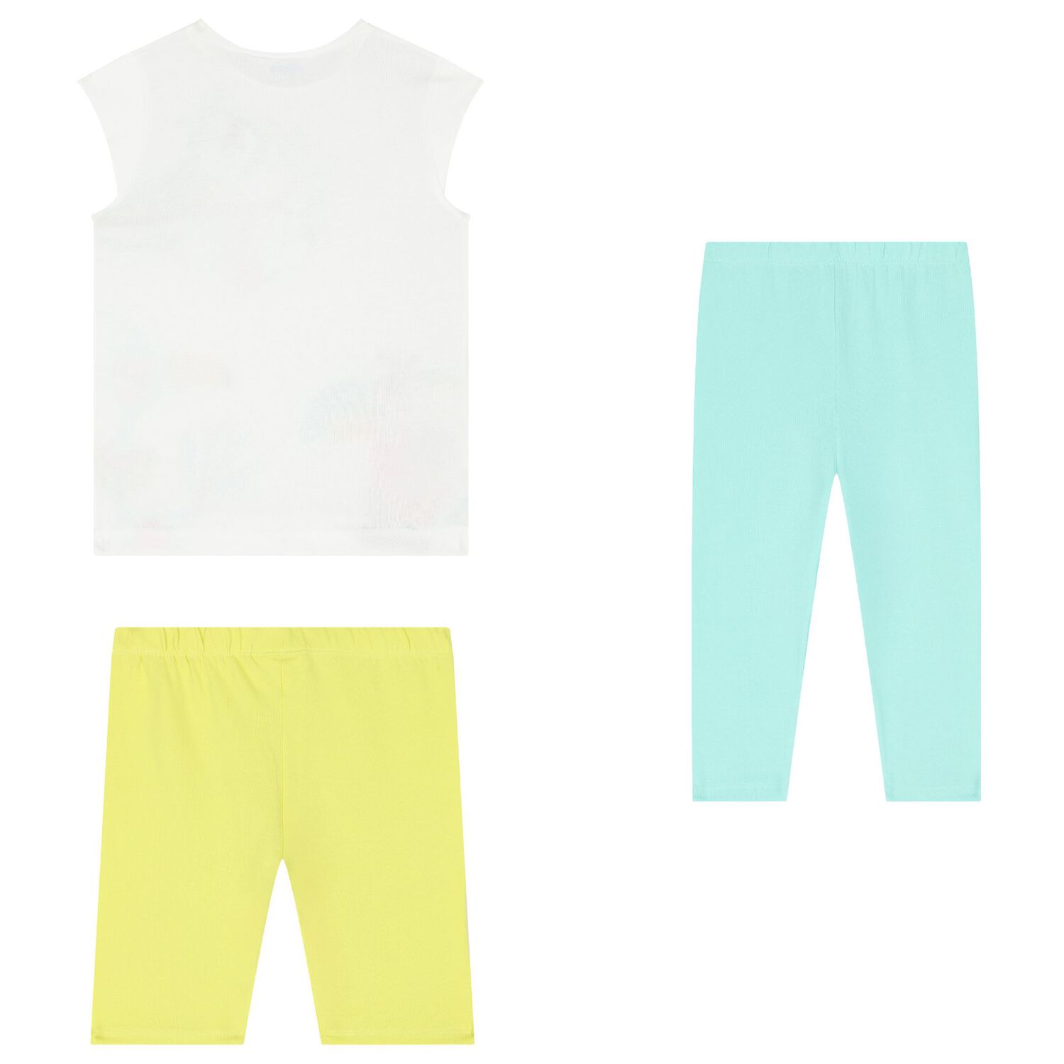 طقم ليغنز بنات  باللون الأخضر والأبيض , 2, hi-res image number null