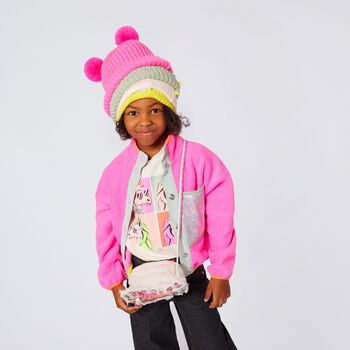 بنطلون جينز دينم باللون الأسود للبنات