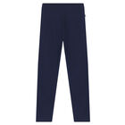 بيجاما بالشعار باللون الكحلى للاولاد, 1, hi-res