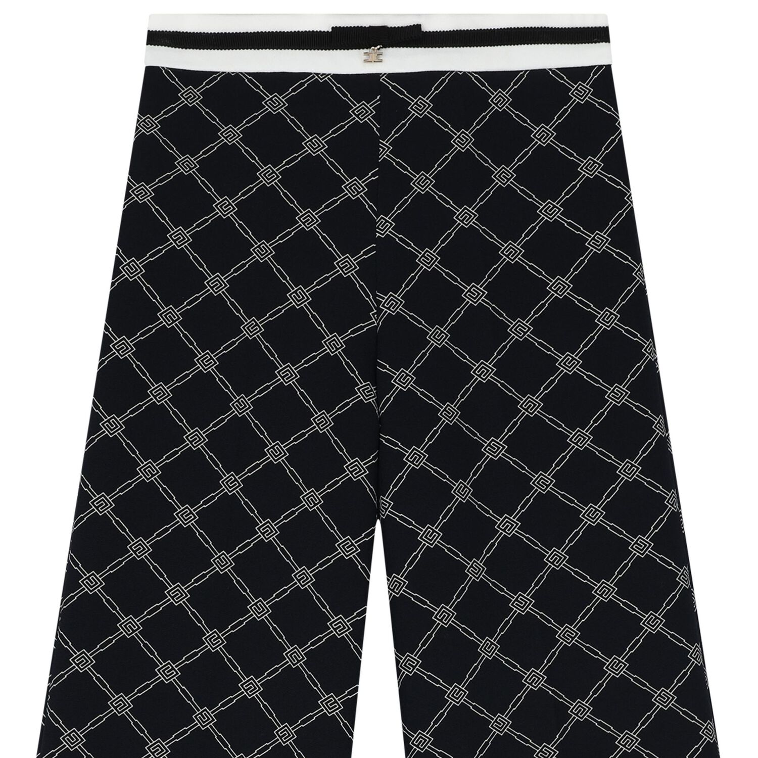 Girls Navy Blue Logo Trousers, 2, hi-res image number null