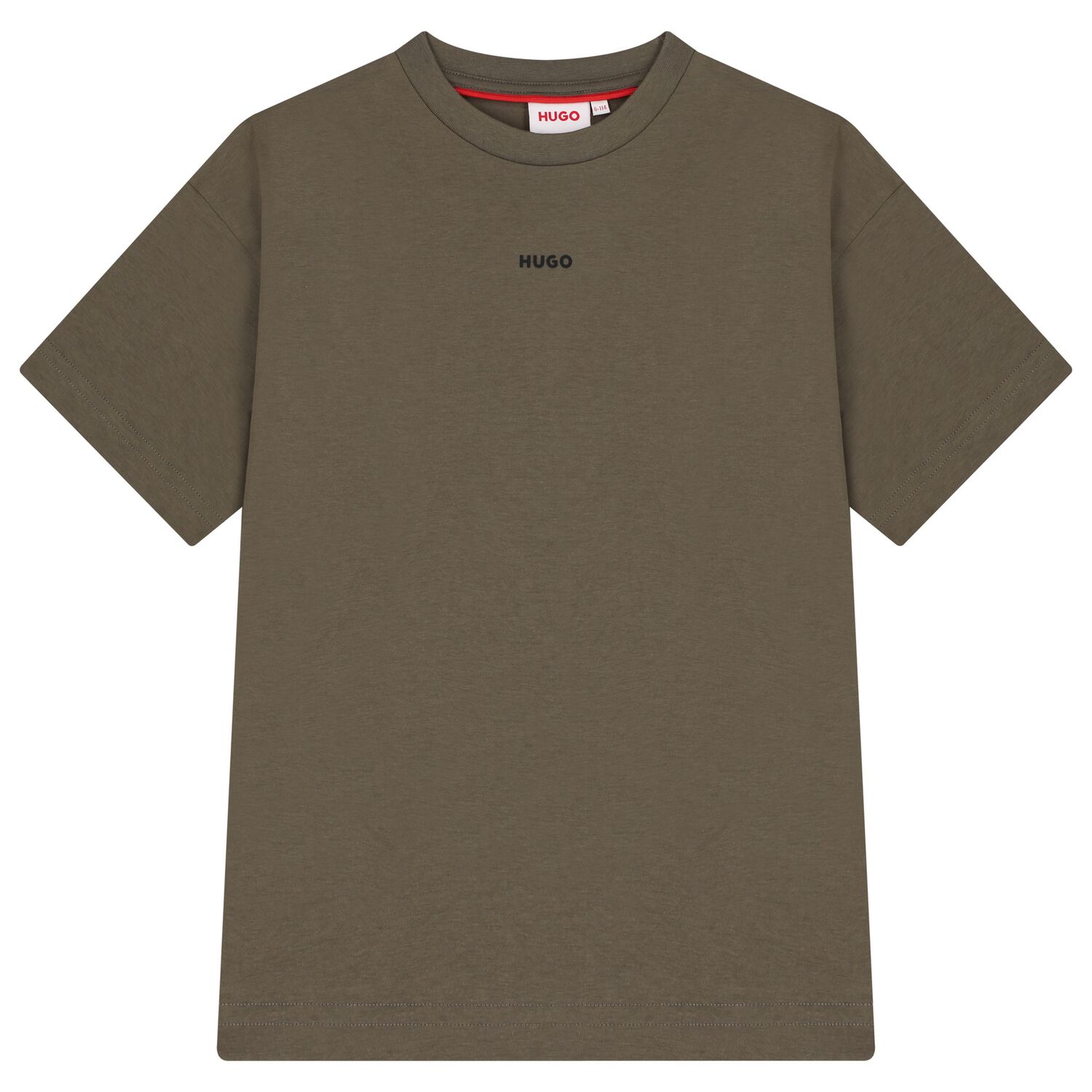 Boys Green Logo T-Shirt, 4, hi-res