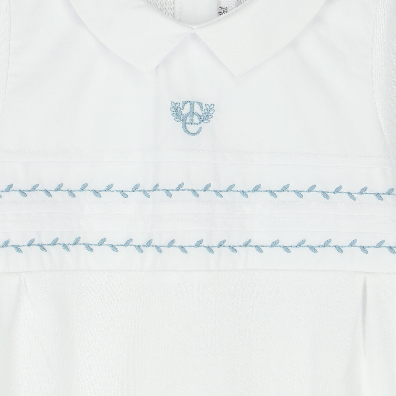 Baby Boys White Logo Babygrow, 3, hi-res