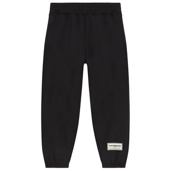 Black Logo Joggers