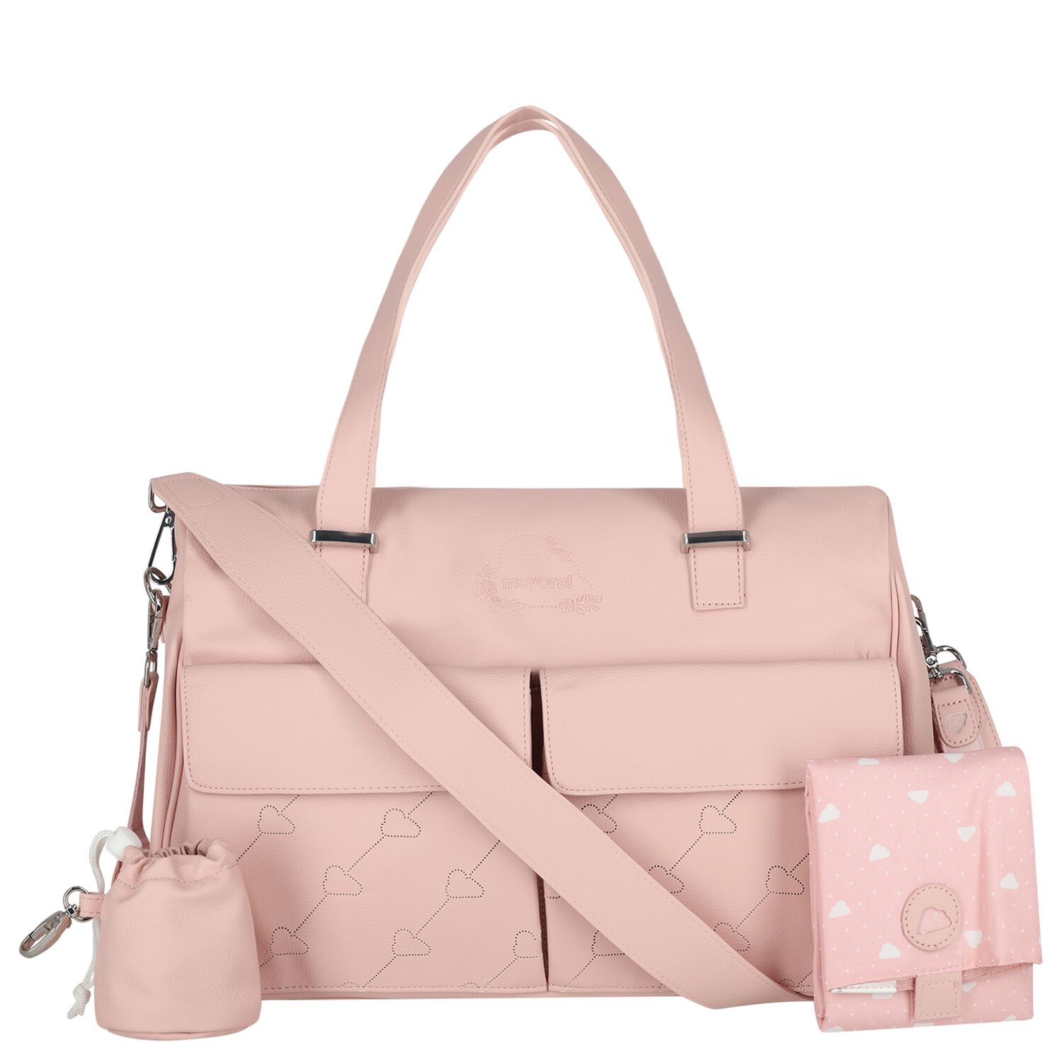 Pink Baby Changing Bag, 1, hi-res