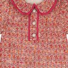 Girls Fuchsia Tweed Dress, 1, hi-res