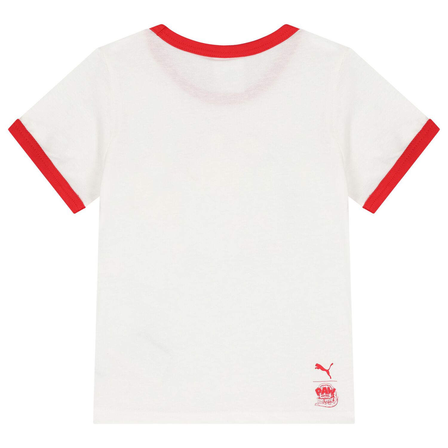 Boys White & Red Logo Paw Patrol T-Shirt, 2, hi-res