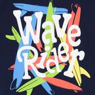 Boys Navy Blue T-Shirt, 1, hi-res