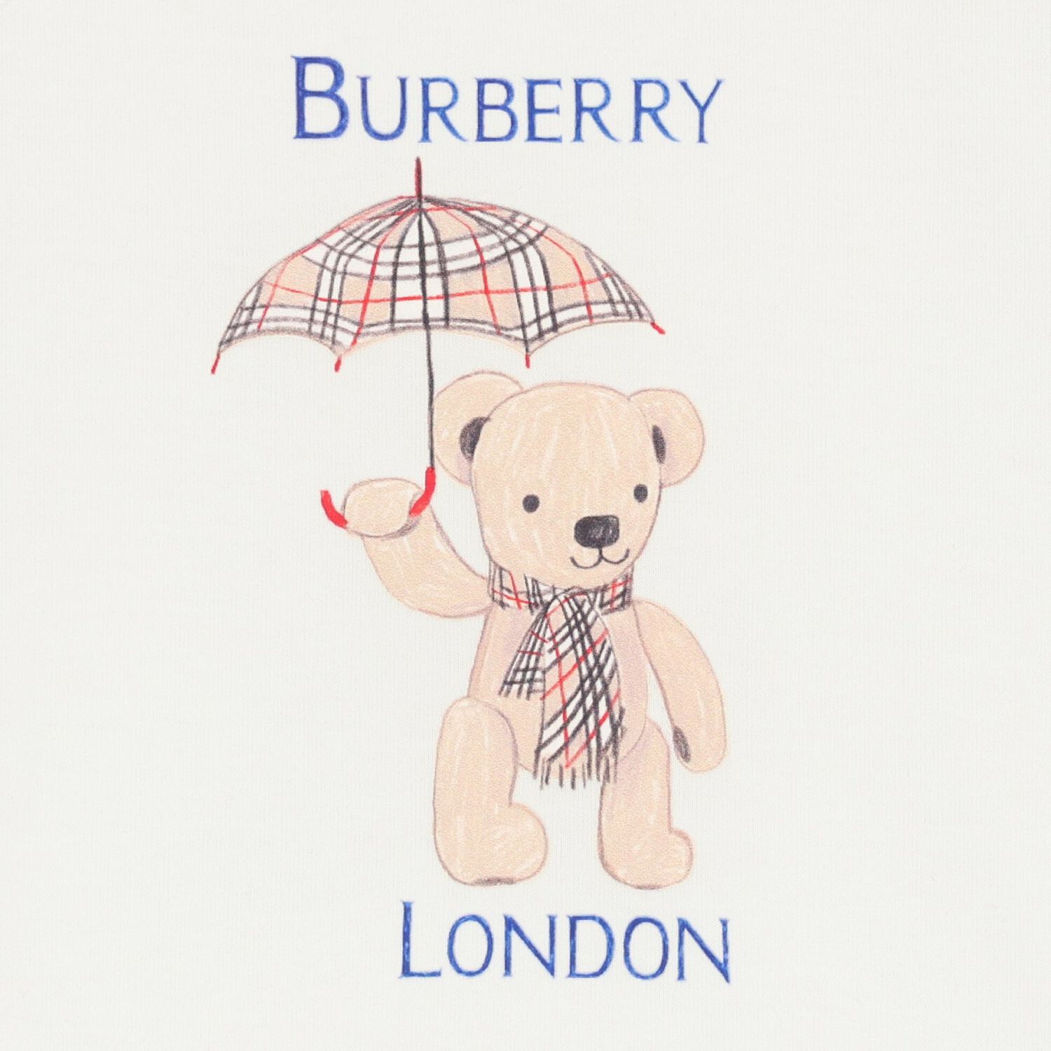 Younger Ivory Teddy Bear London T-Shirt, 1, hi-res