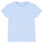 Baby Boys Blue Kite Shorts Set, 1, hi-res