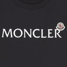 تي شيرت أسود بشعار للأولاد, 1, hi-res