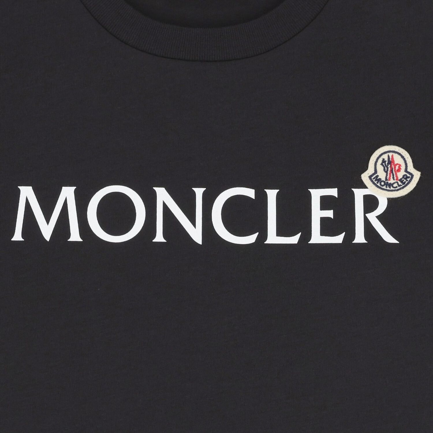 تي شيرت أسود بشعار للأولاد, 1, hi-res image number null