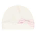 Baby Girls Ivory Bow Babygrow Gift Set, 1, hi-res