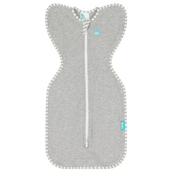 Grey Logo Baby Swaddle Up