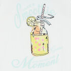 توب باللون الأبيض للبنات, 1, hi-res