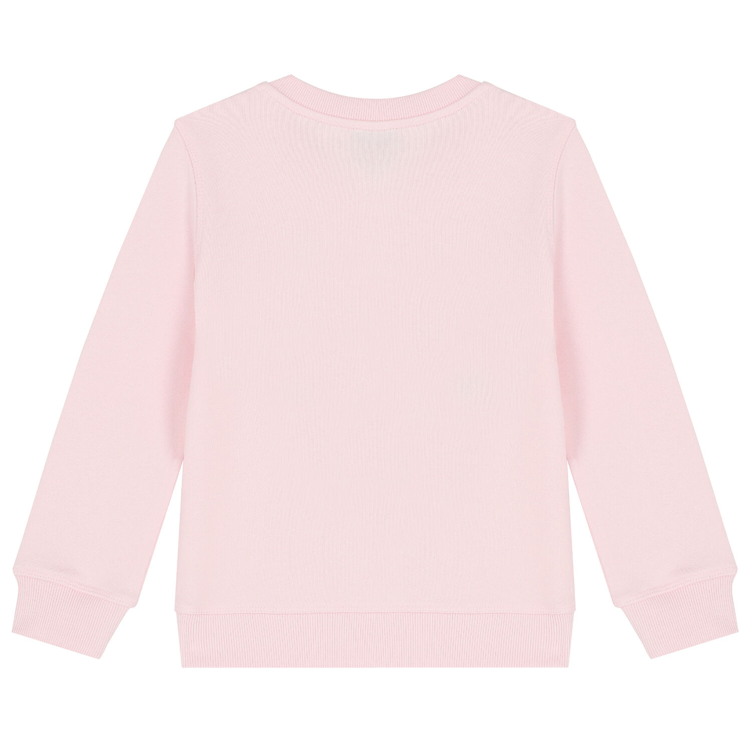 Girls Pale Pink Tiger Logo Sweatshirt, 1, hi-res