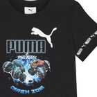 تي شيرت هوت ويلز أسود للأولاد برسومات جرافيكية, 1, hi-res