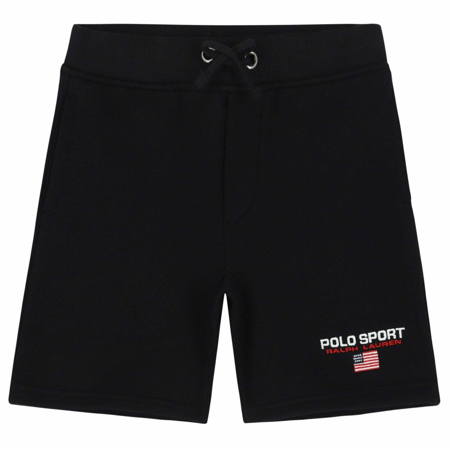 Boys Black Logo Shorts, 1, hi-res image number null