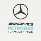 Boys White Mercedes Logo T-Shirt, 1, hi-res