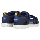 Younger Boys Blue Sandals, 1, hi-res