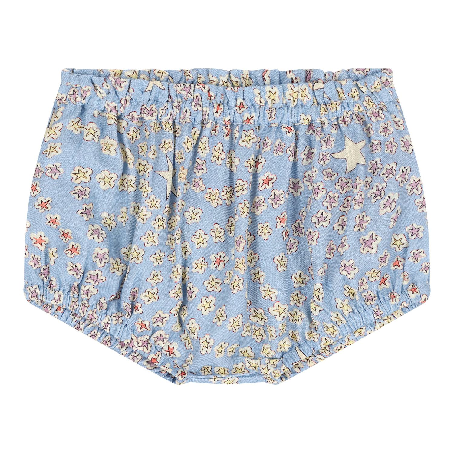 Baby Girls Blue Star Dress Set, 1, hi-res