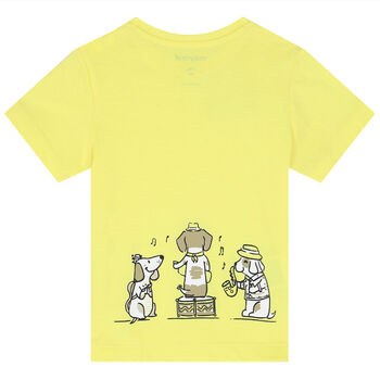 Younger Boys Yellow T-Shirt