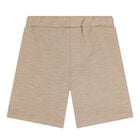 طقم شورتات للأطفال الرضع باللونين الأبيض والبيج بنقشة النمر, 1, hi-res