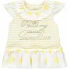 طقم ليغنز باللون الاصفر والابيض للبنات, 1, hi-res