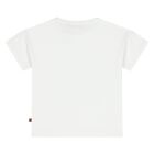 Younger Girls White Bag Logo T-Shirt, 1, hi-res