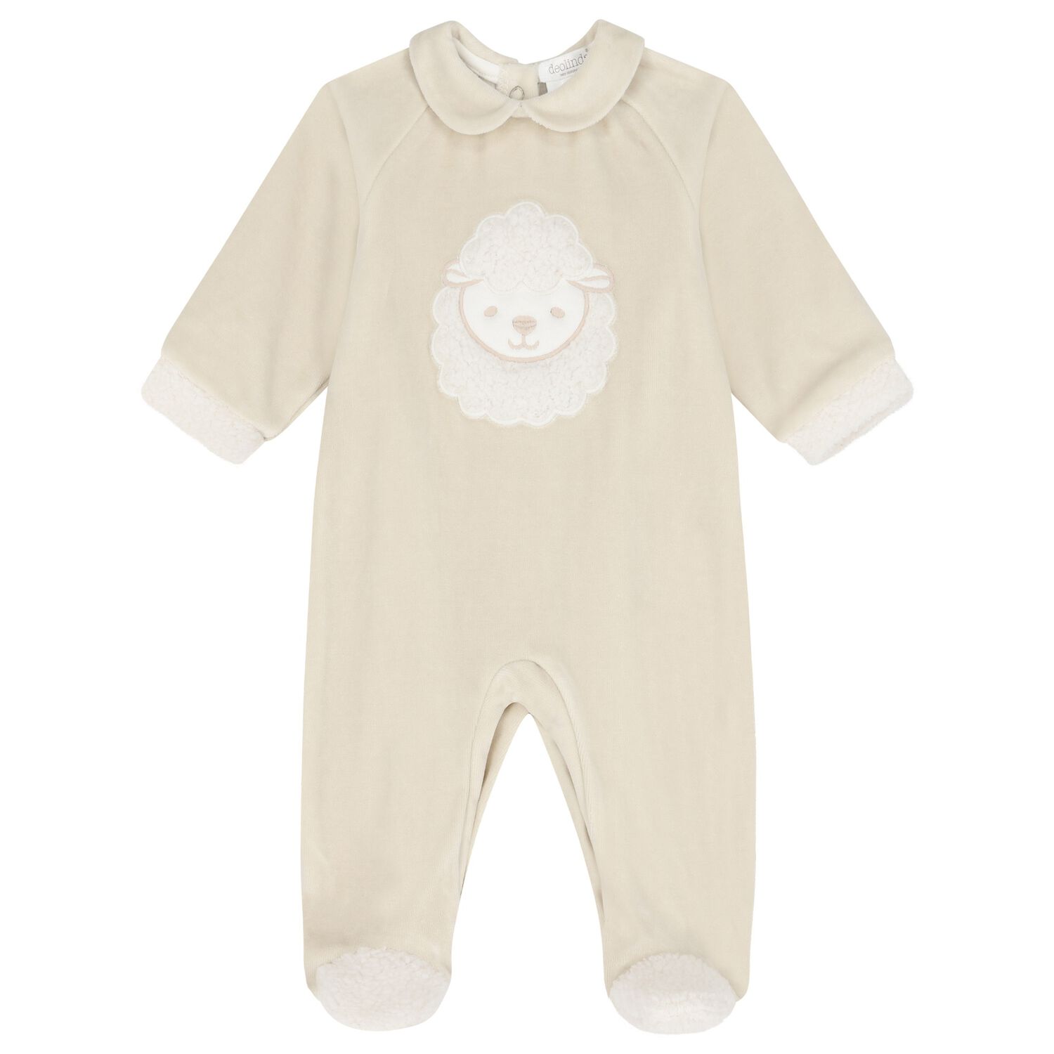 Beige Sheep Babygrow, 2, hi-res image number null