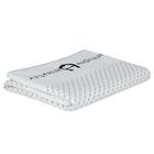 Baby Boys Blue & White Logo Blanket, 2, hi-res