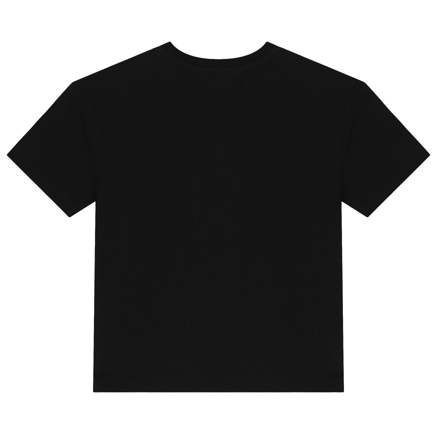 Boys Black Paint Splatter Logo T-Shirt, 2, hi-res