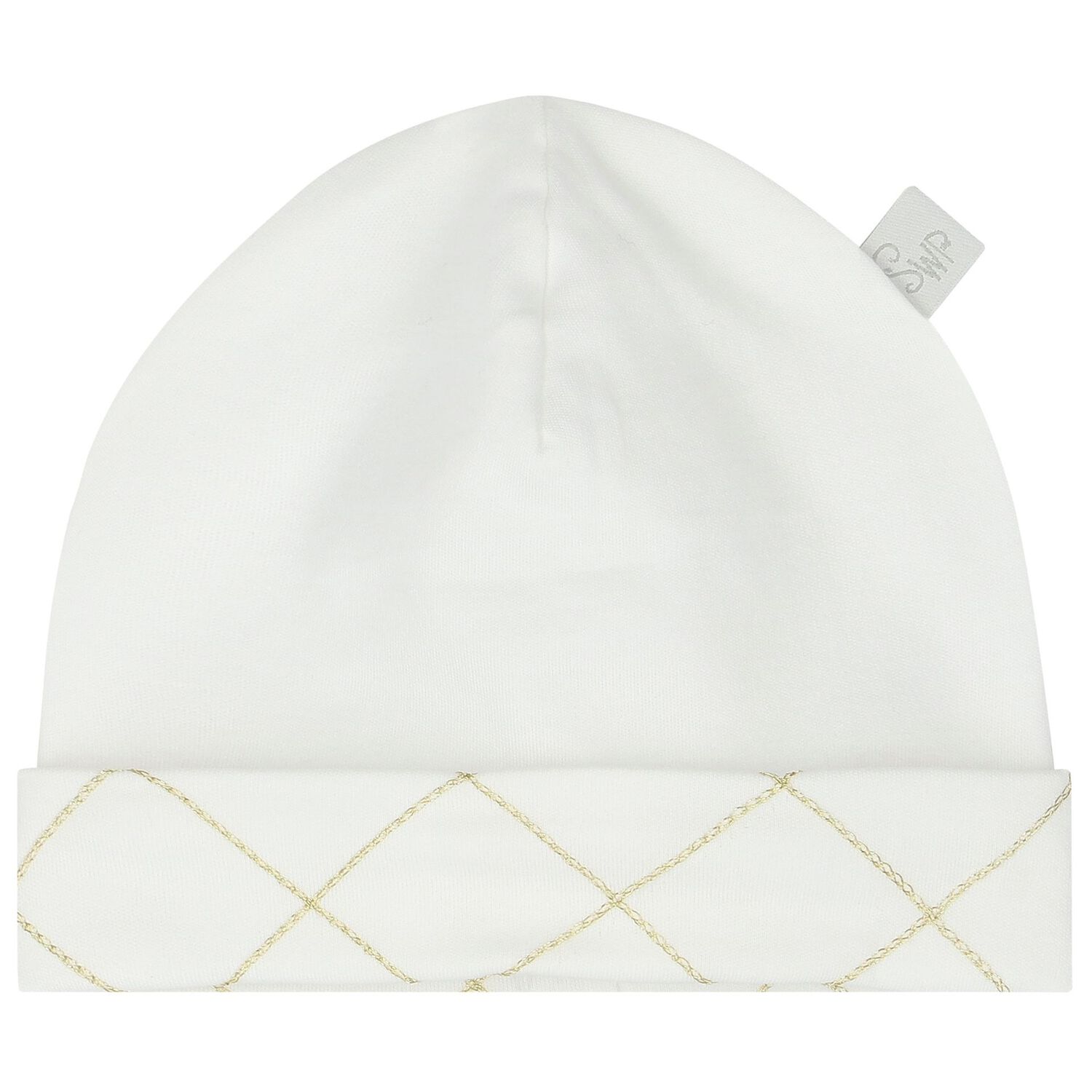 طقم هدايا للأولاد أفرول بالشعار باللون الأبيض والذهبي, 1, hi-res image number null