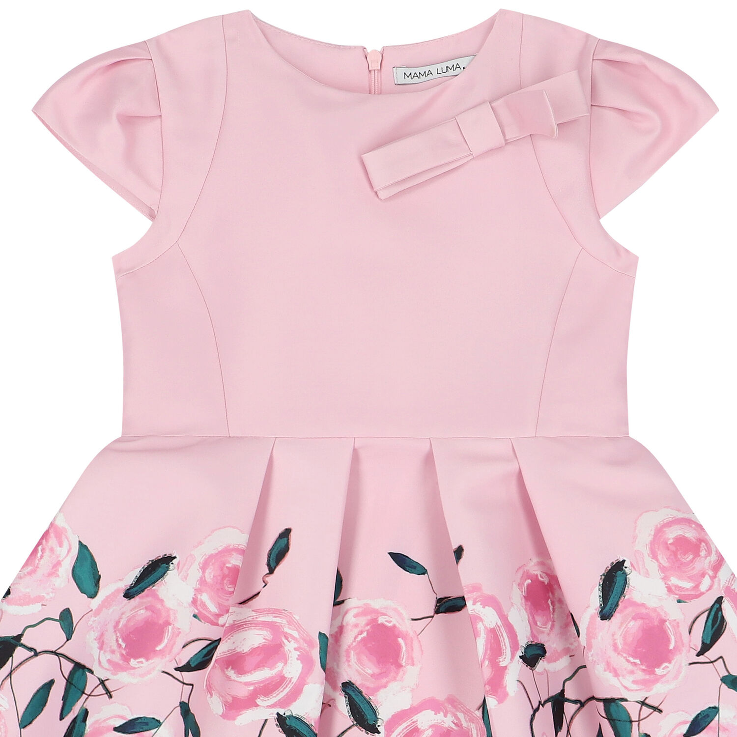 Girls Pink Floral Dress, 1, hi-res image number null