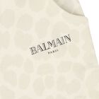 شورت بنات بالشعار باللون البيج , 1, hi-res