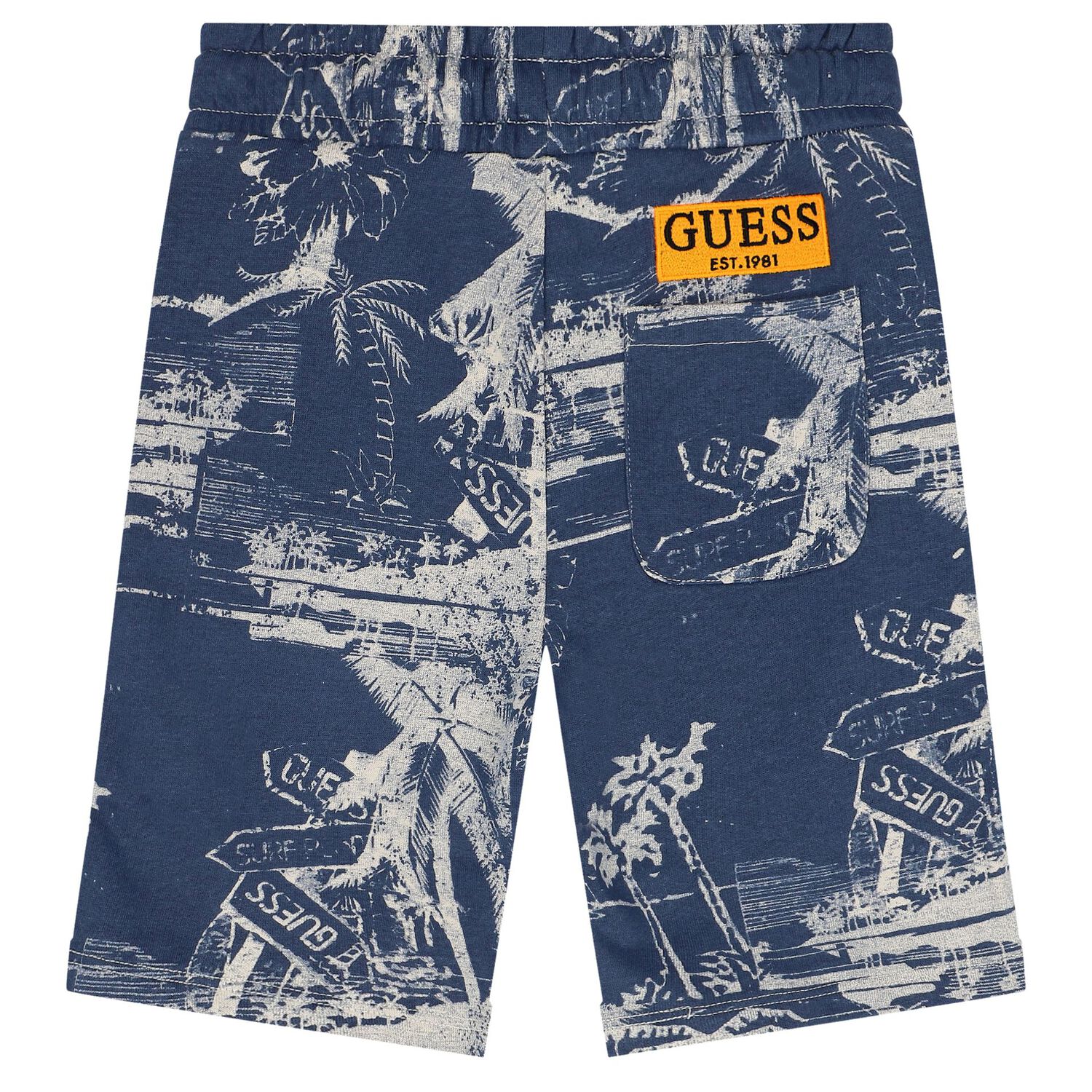 Boys Vacation Print Shorts, 1, hi-res