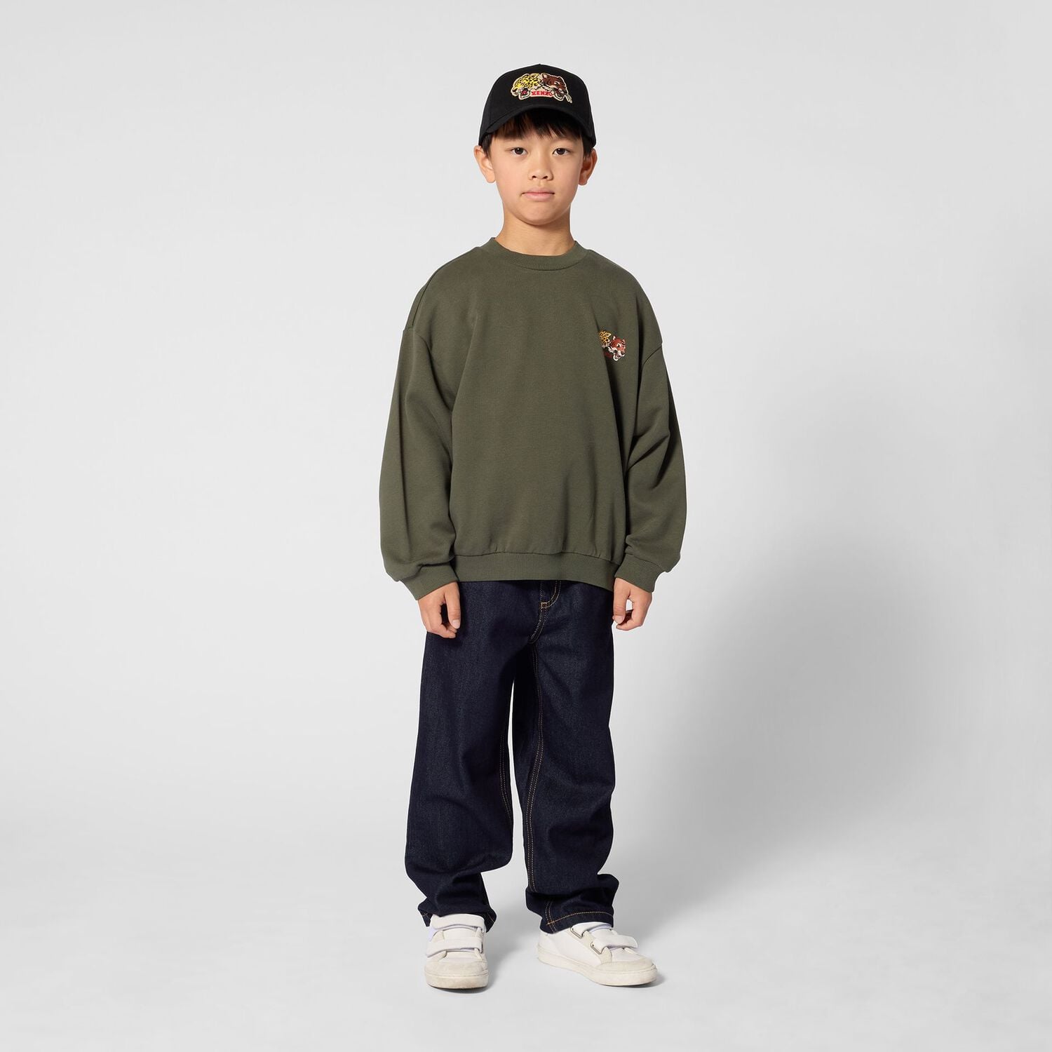 Black Tiger Logo Cap, 1, hi-res