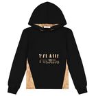 توب هودي أولاد بطبعة خريطة باللون الأسود, 1, hi-res